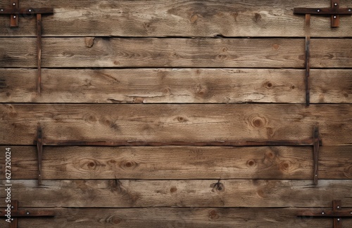 Old wood background, wild west concept, space for writing. Generative AI