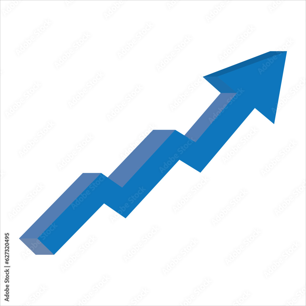 blue arrow vector, illustration, symbol blue arrow vector, illustration, symbol