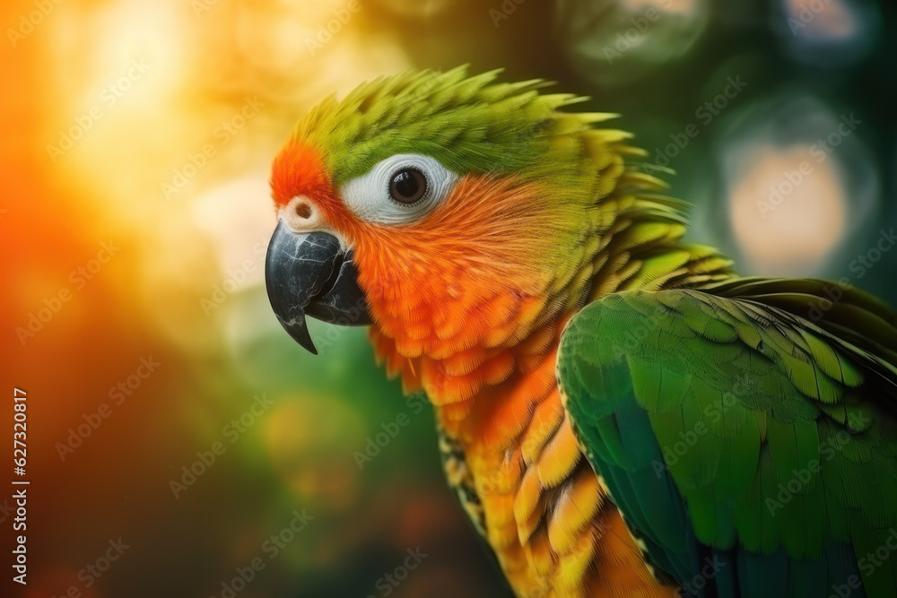 Parrot, Wildlife Photography, Generative AI