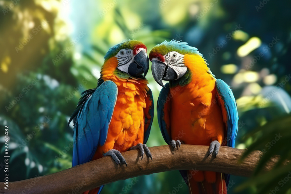 Parrot, Wildlife Photography, Generative AI
