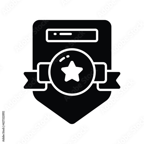 Check this creatively designed vector of certificate in trendy style, premium icon