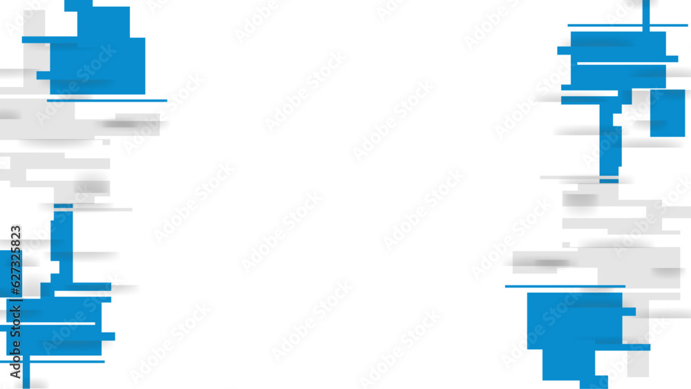 Fototapeta premium modern blue white corporate background