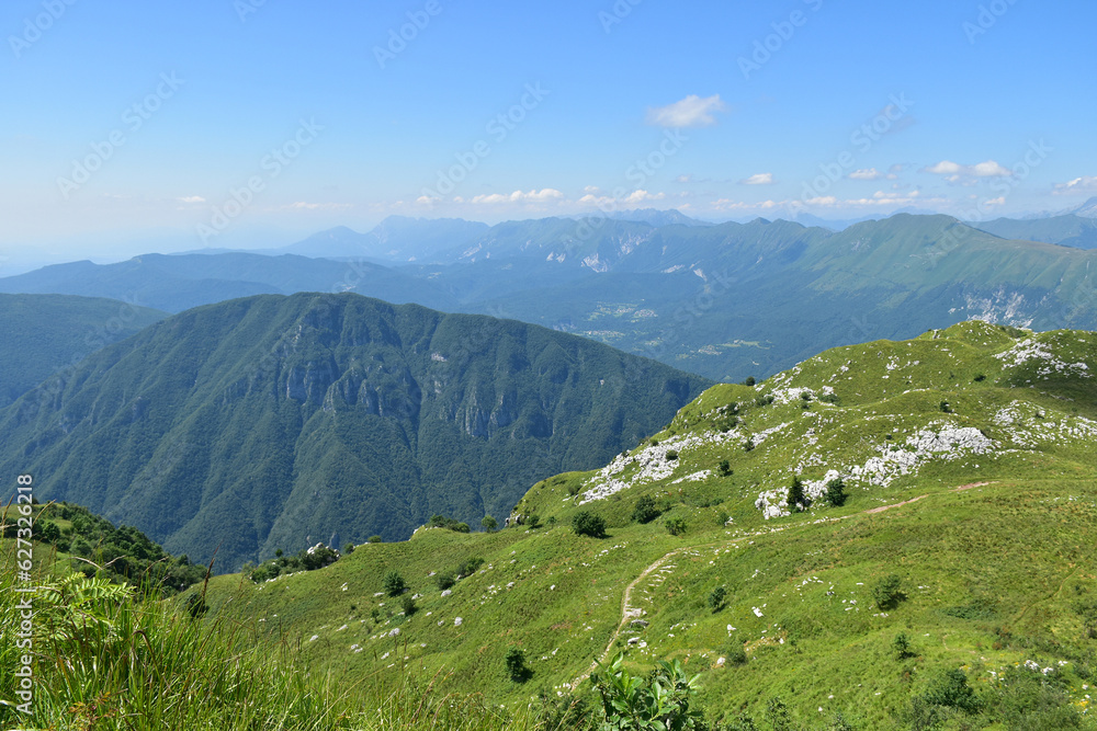 View of the Julian Alps in Austria