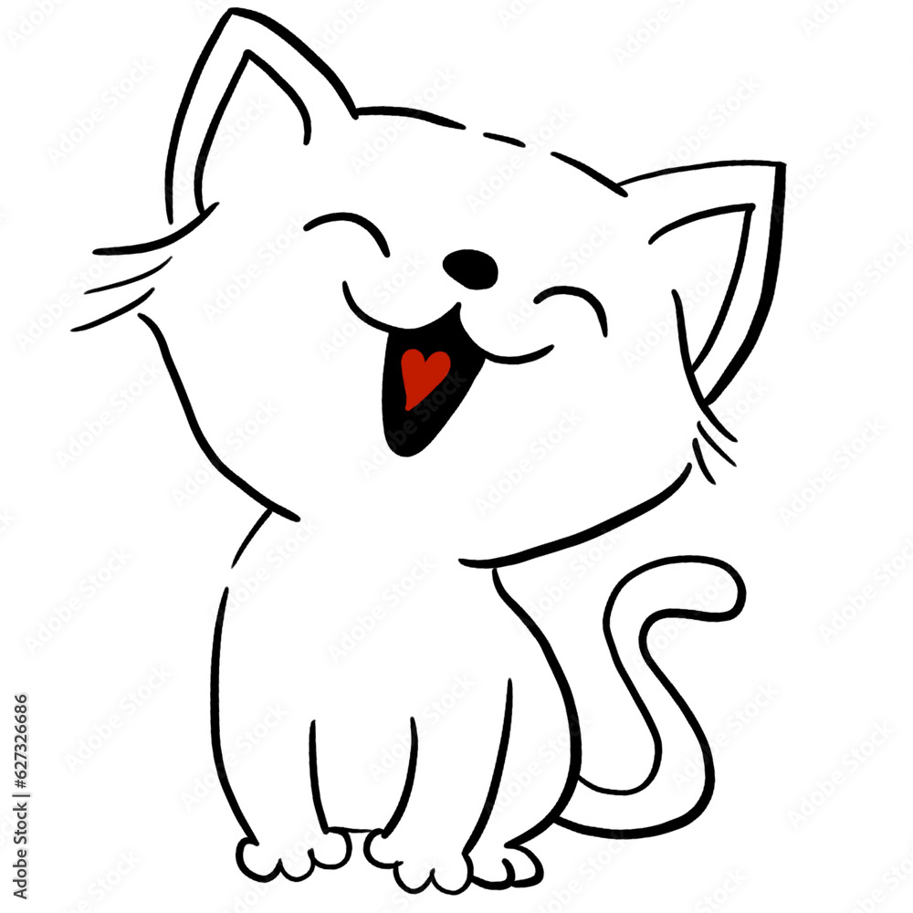 Adorable cats as pets in different environments. Adorable cats as pets in different environments.