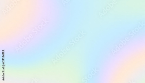 Blurred rainbow light refraction texture overlay effect for photo and mockups.