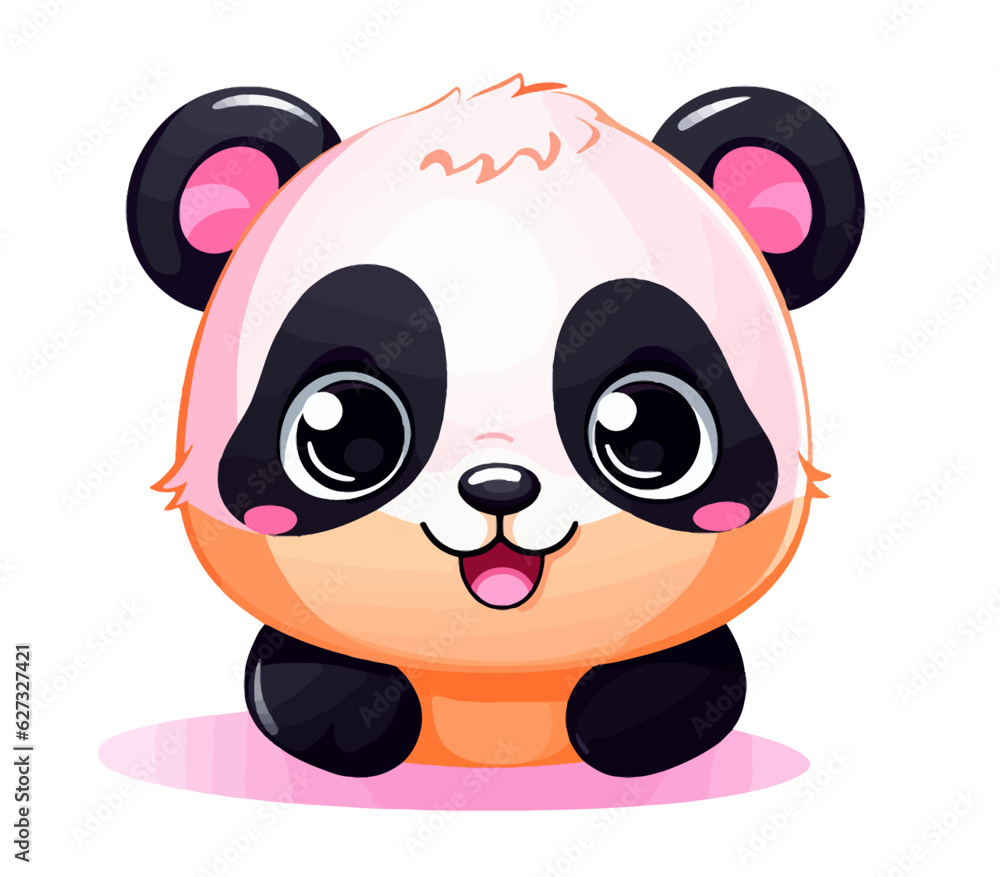 Fototapeta premium Cute panda bear