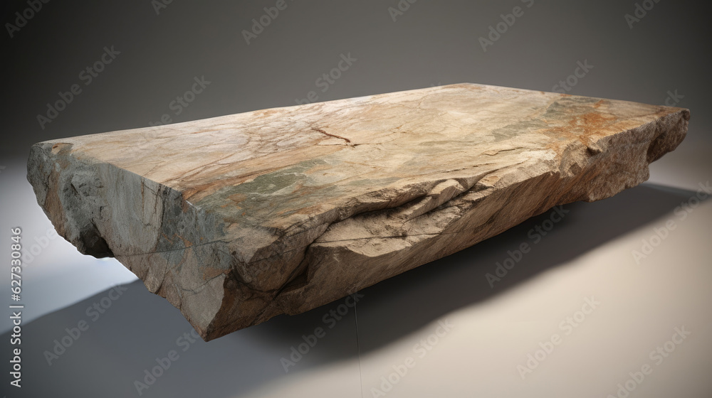 marble countertop on a grey background. marble countertop on a grey background.