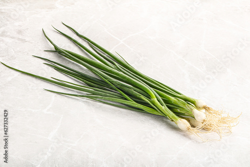 Young aroma fresh green onion