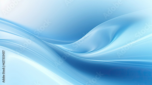 Blue waves background for product showcase