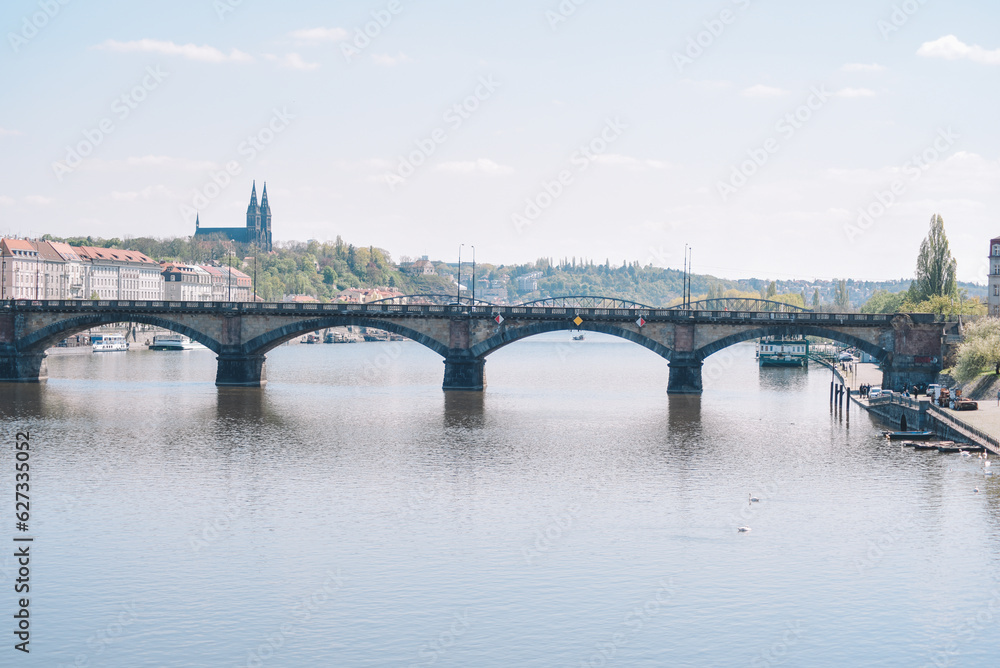Fototapeta premium beautiful view of the City Prague 