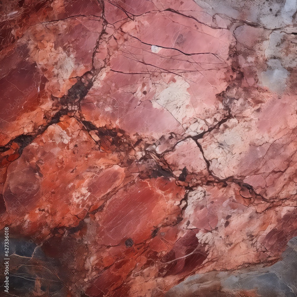 Fototapeta premium red granite, repeating background texture