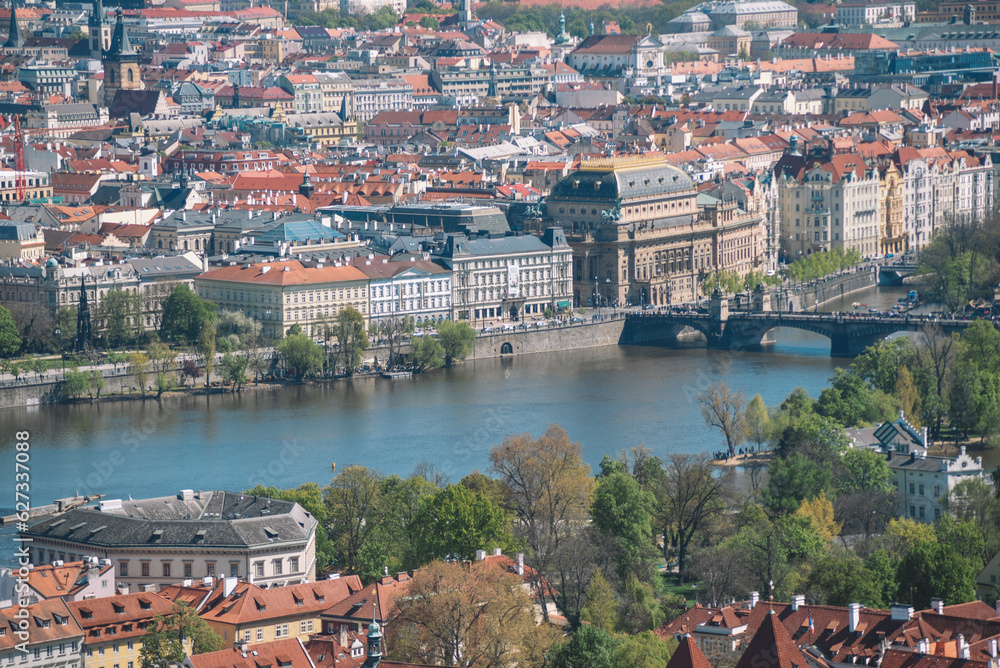 beautiful vibeautiful view of the City Prague ew of the City Prague 