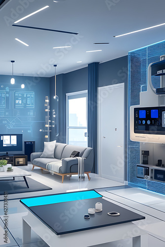 Beyond Imagination: Step into the World of an AI-Enhanced Smart Home © adithep