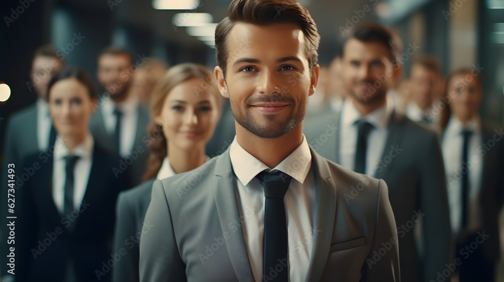 portrait of a businessmans/ Generative AI. portrait of a businessmans/ Generative AI.