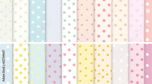 seamless pattern with dots