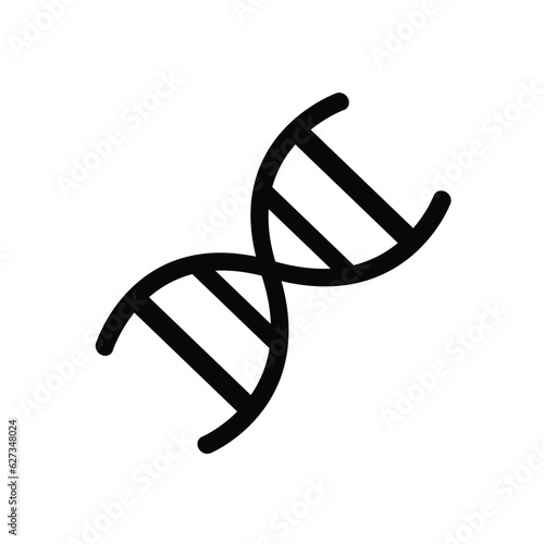 DNA icon vector