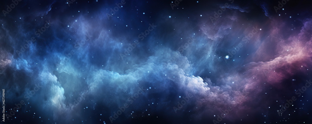 Colorful space galaxy cloud nebula. Stary night cosmos. Universe science astronomy. Supernova background wallpaper