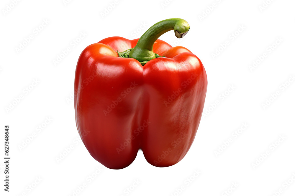 Capsicum. isolated object, transparent background Capsicum. isolated object, transparent background