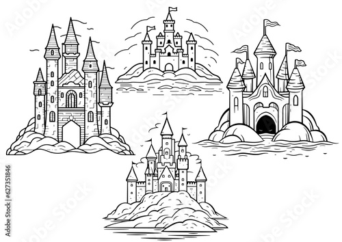 Castillos de arena.