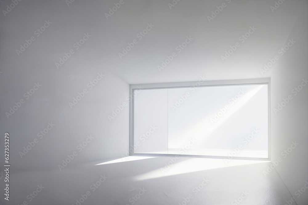 empty white big open industrial hall 3d render illustration empty white big open industrial hall 3d render illustration