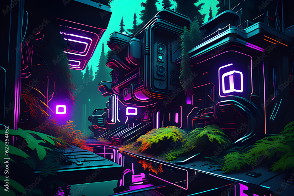 future world. Generative AI
future world. Generative AI