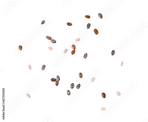 chia seed on transparent png