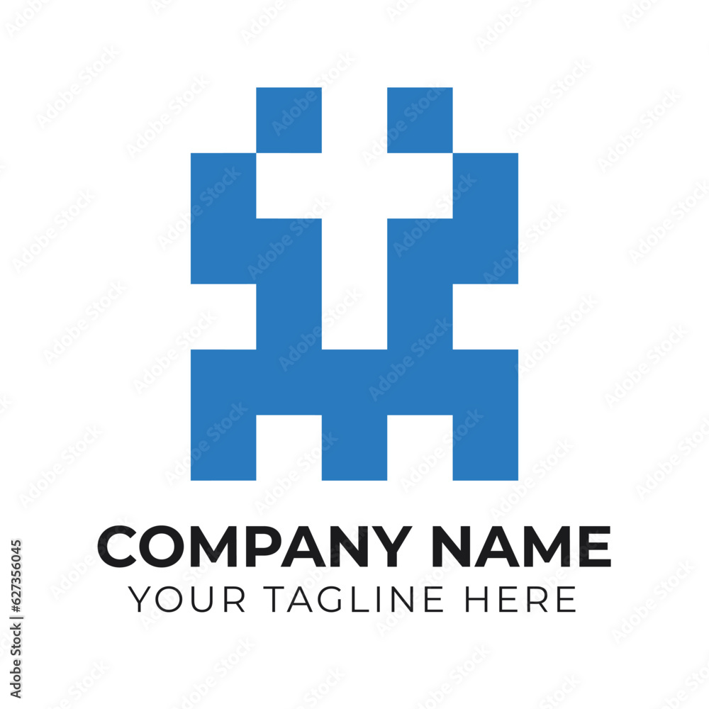 Creative modern abstract monogram minimalist business logo design template Creative modern abstract monogram minimalist business logo design template