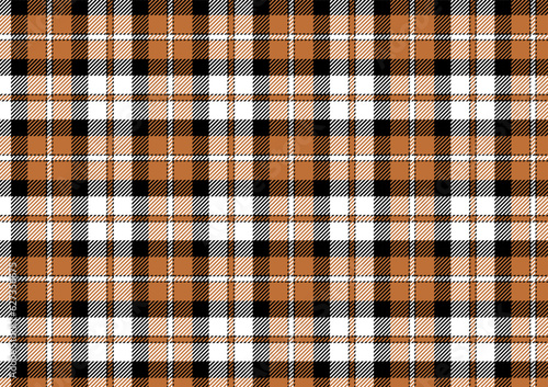 Autumn fashion fabric plaid tartan vector