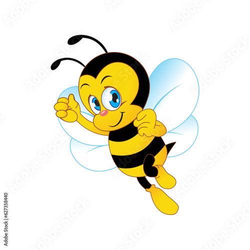 honey bee cute cartoon
