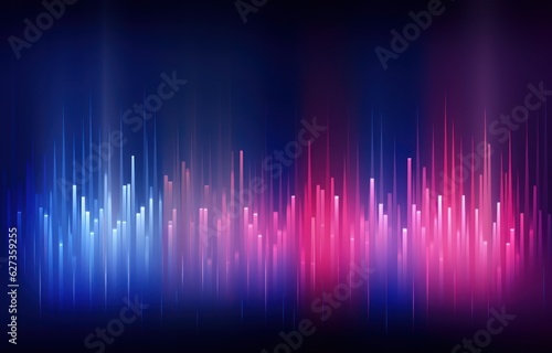 Abstract purple music background