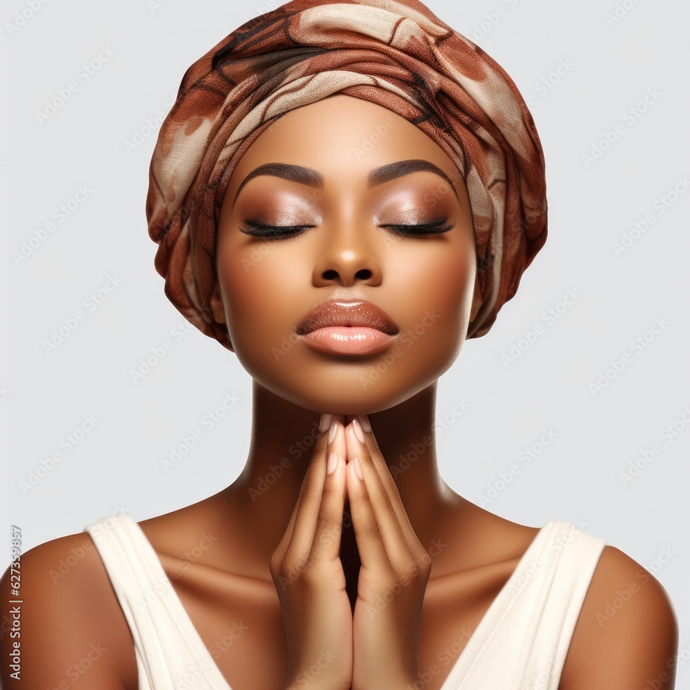 Beauty woman isolated. Skincare concept Beauty woman isolated. Skincare concept
