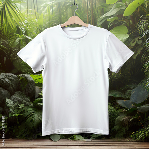white t-shirt with no logo