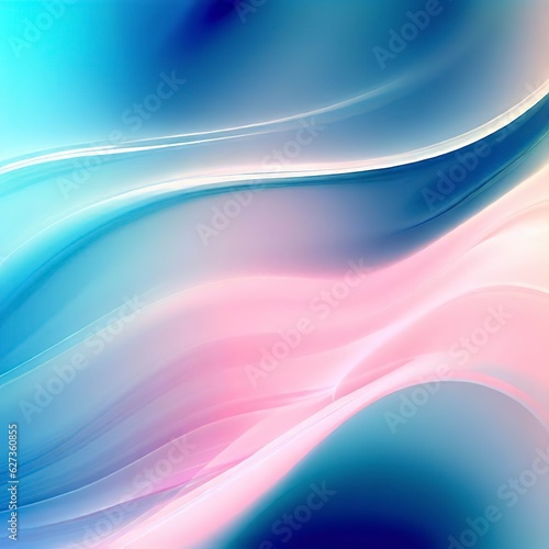 abstract background blue and pink color with smooth lines and waves.