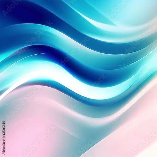 abstract background blue and pink color with smooth lines and waves.