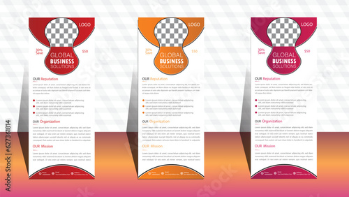 Roll up banner template. layout corporate roll up banner signage standee template. professional corporate roll up banner design. business roll up banner design. roll up banner design.