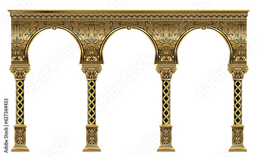 Arcade Golden Terrace Palace Entrance