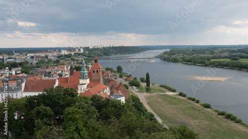 Grudziądz,panorama,kościół,zabytek,Polska