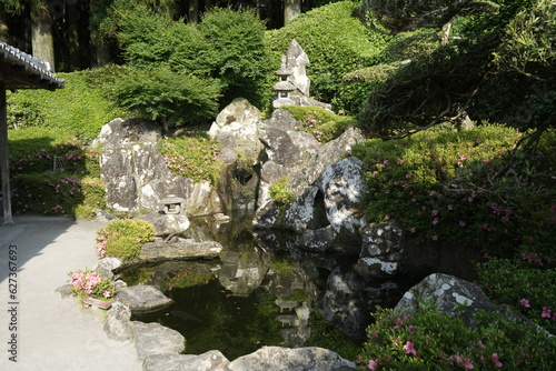 Chiran Samurai Residence Complex or Samurai District in Kagoshima, Japan - 日本 鹿児島 知覧武家屋敷庭園 photo