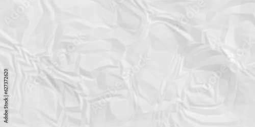 Crumpled paper texture and White crumpled paper texture crush paper so that it becomes creased and wrinkled. Old white crumpled paper sheet background texture.