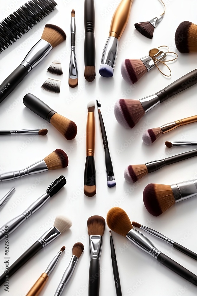 Picture of make up brushes Picture of make up brushes