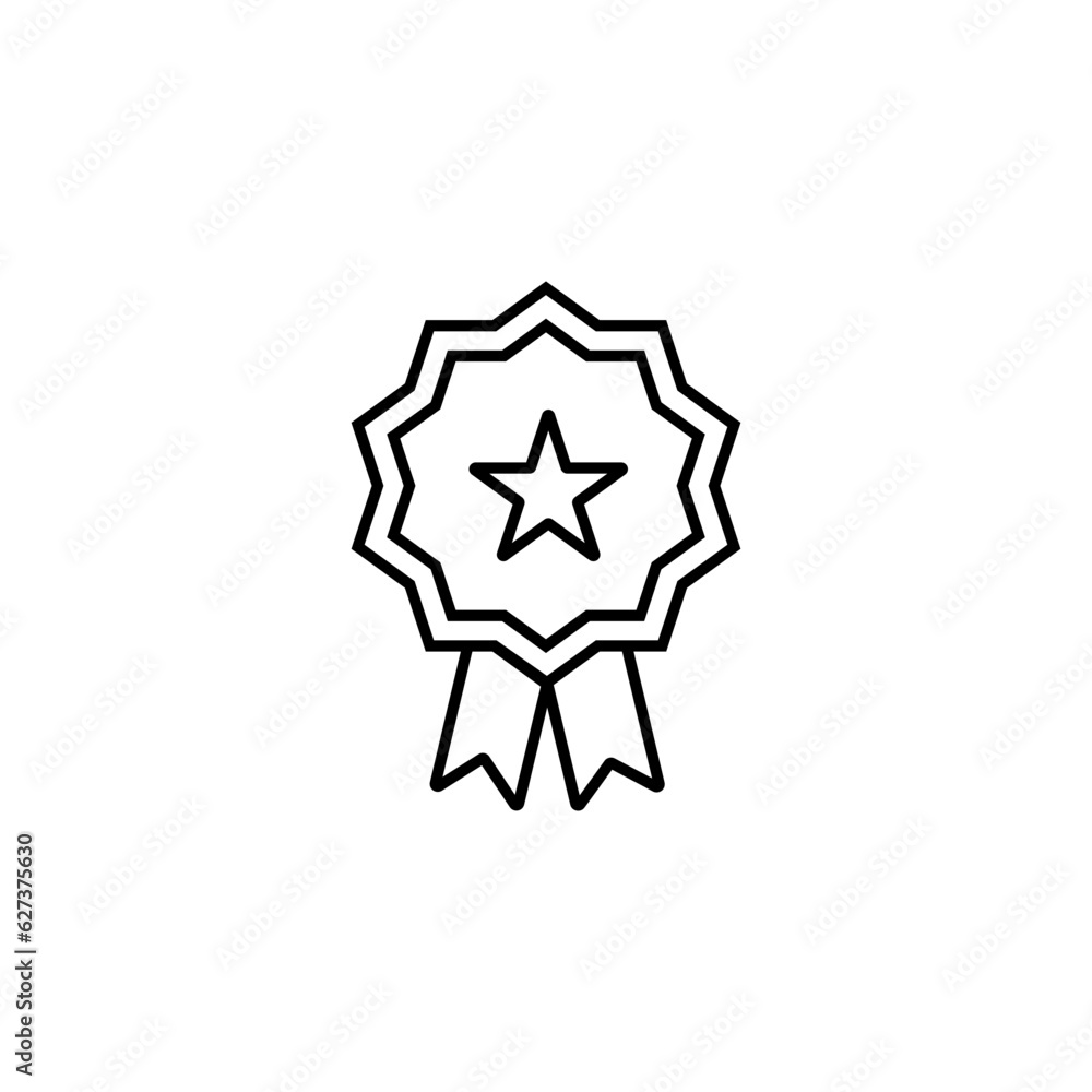 champion medal icon. Perfect for application, web, logo and presentation template. icon design line style champion medal icon. Perfect for application, web, logo and presentation template. icon design line style