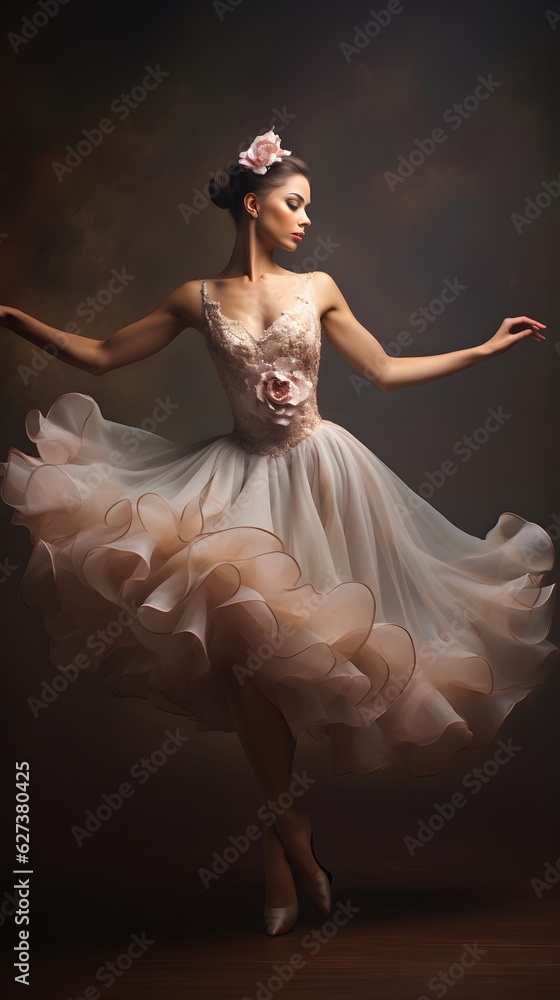Fototapeta premium Discover the Graceful Elegance of Ballet, A Captivating Expression of Movement and Emotion