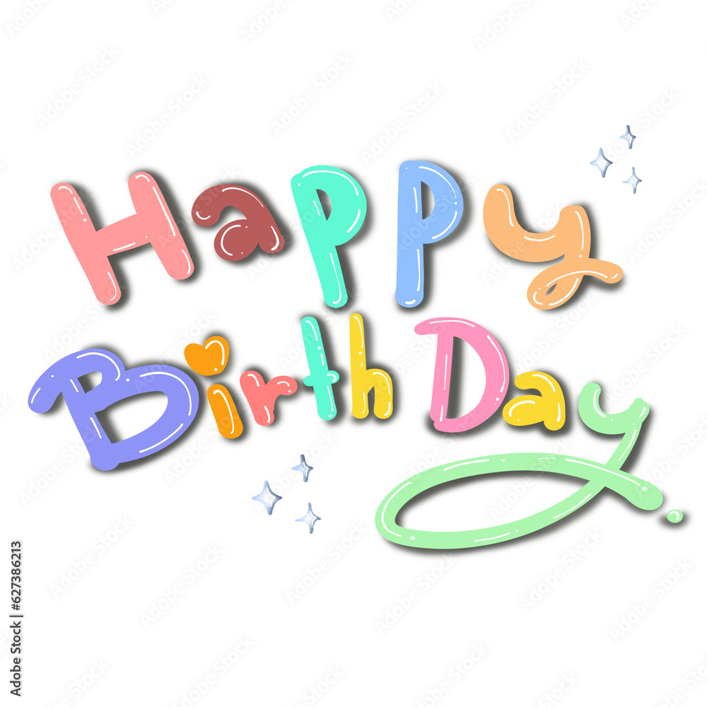 Fototapeta premium Happy birthday 