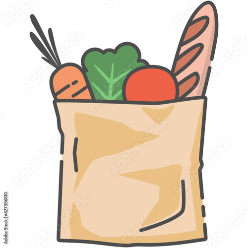 recycled paper bag