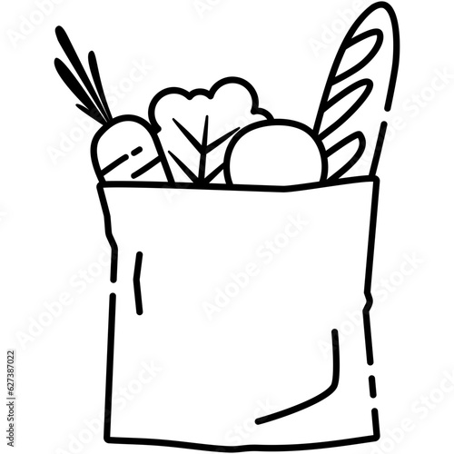recycled paper bag