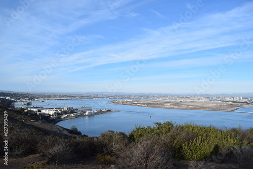 view from the beach