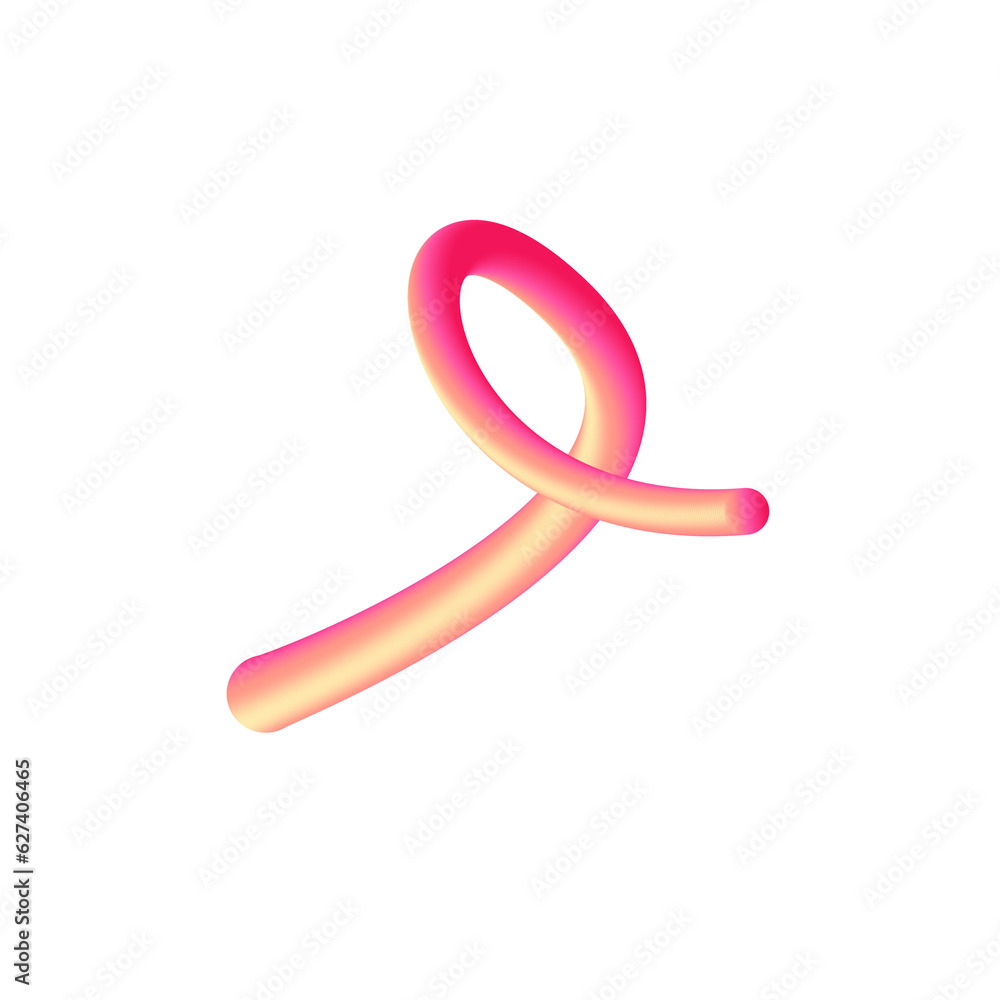 3D Line Wave Pink 3D Line Wave Pink