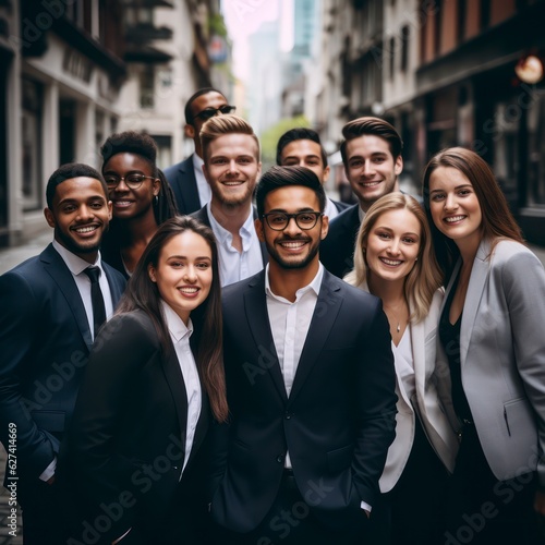 group of business people