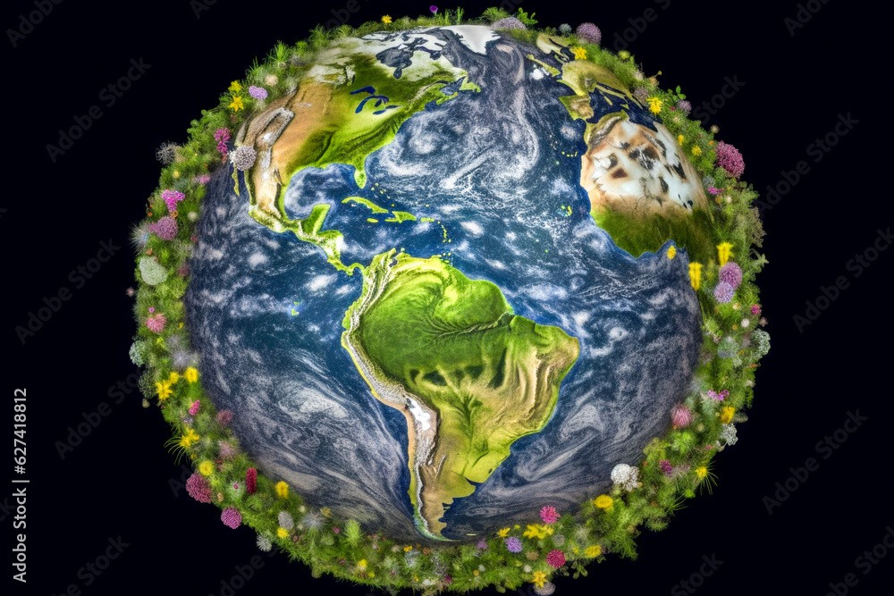 Fototapeta premium World diversity concept - Generative AI