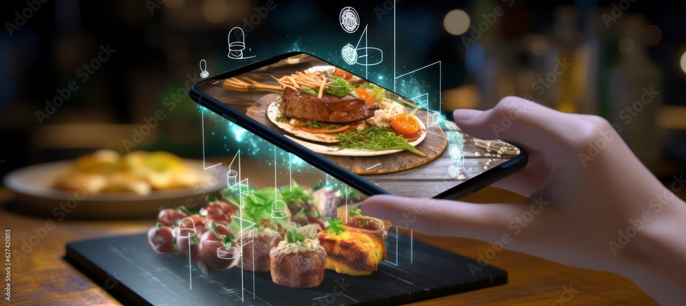 Augmented reality application using artificial intelligence for recognizing food Augmented reality application using artificial intelligence for recognizing food